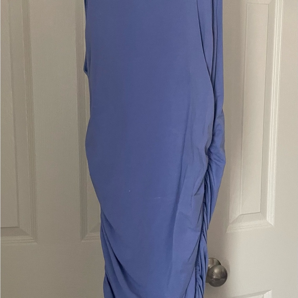 TNA Malibu Chill blue body dress